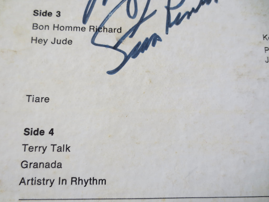 Stan Kenton & His Orchestra – Live at Redlands University (1970) Vinyl 2xLP — Autographed