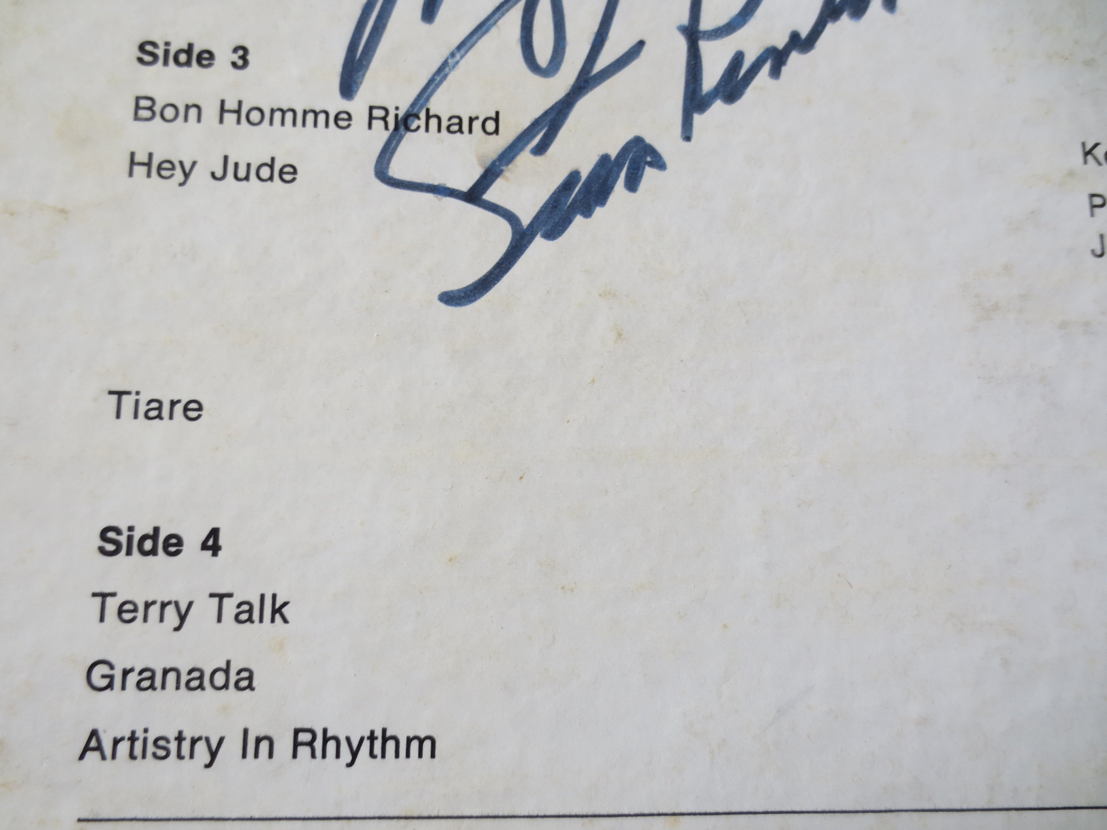 Stan Kenton & His Orchestra – Live at Redlands University (1970) Vinyl 2xLP — Autographed
