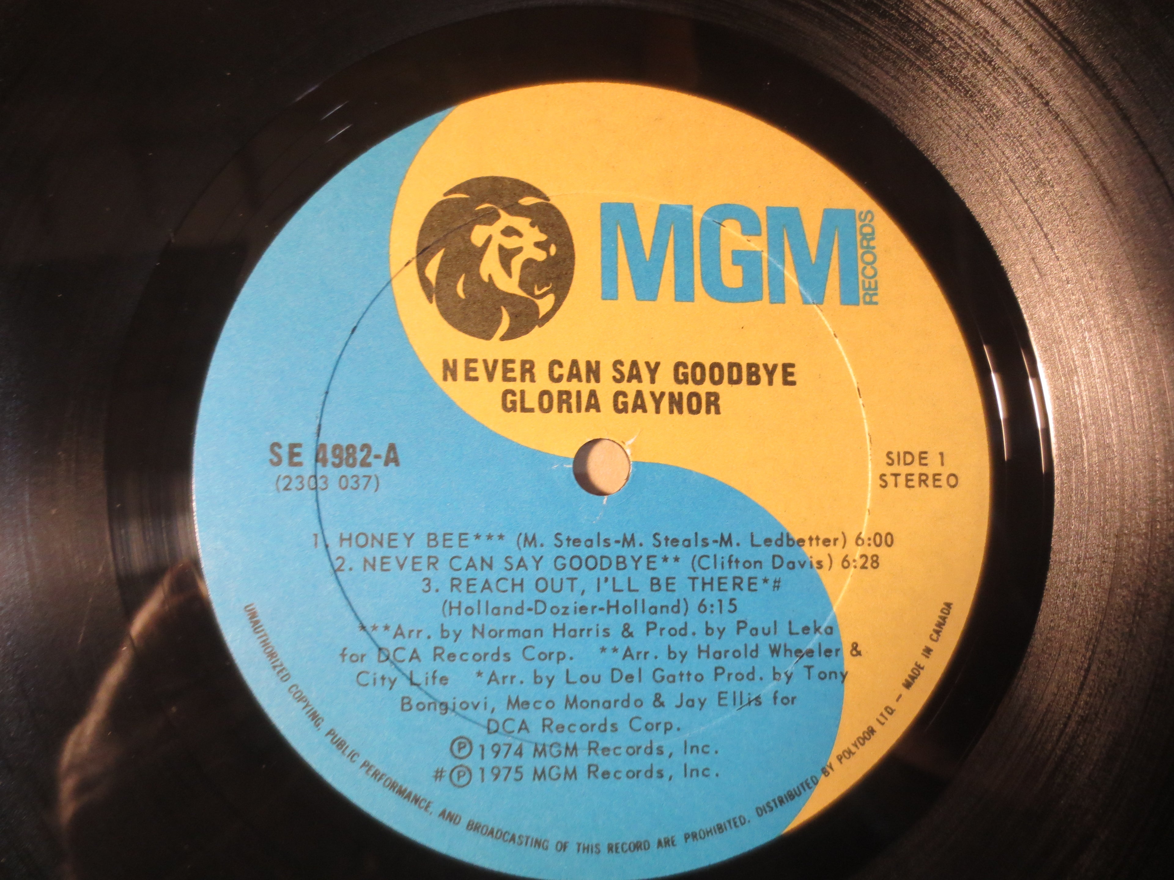 Gloria Gaynor – Stories (1975) Vinyl LP