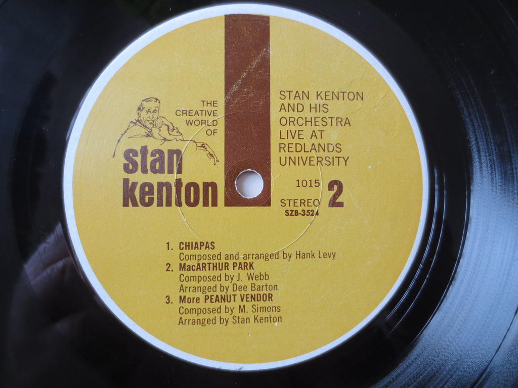 Stan Kenton & His Orchestra – Live at Redlands University (1970) Vinyl 2xLP — Autographed