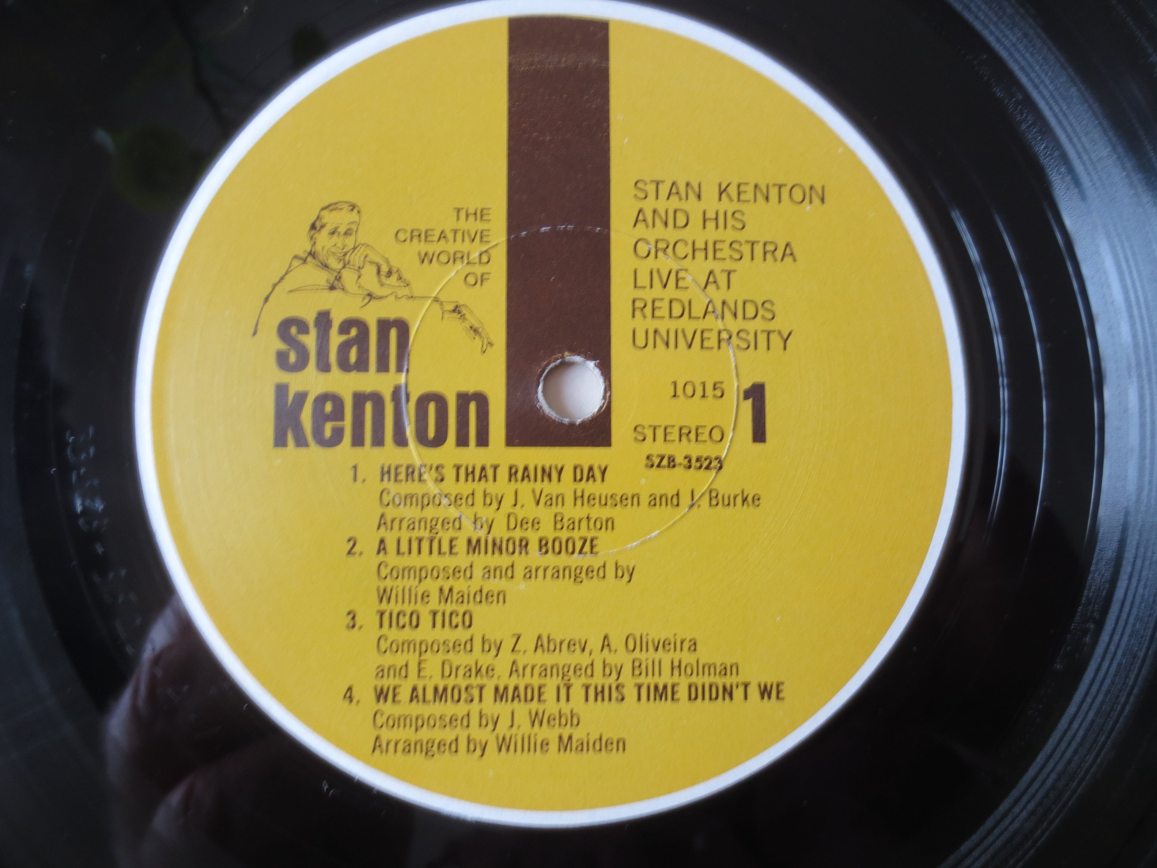 Stan Kenton & His Orchestra – Live at Redlands University (1970) Vinyl 2xLP — Autographed