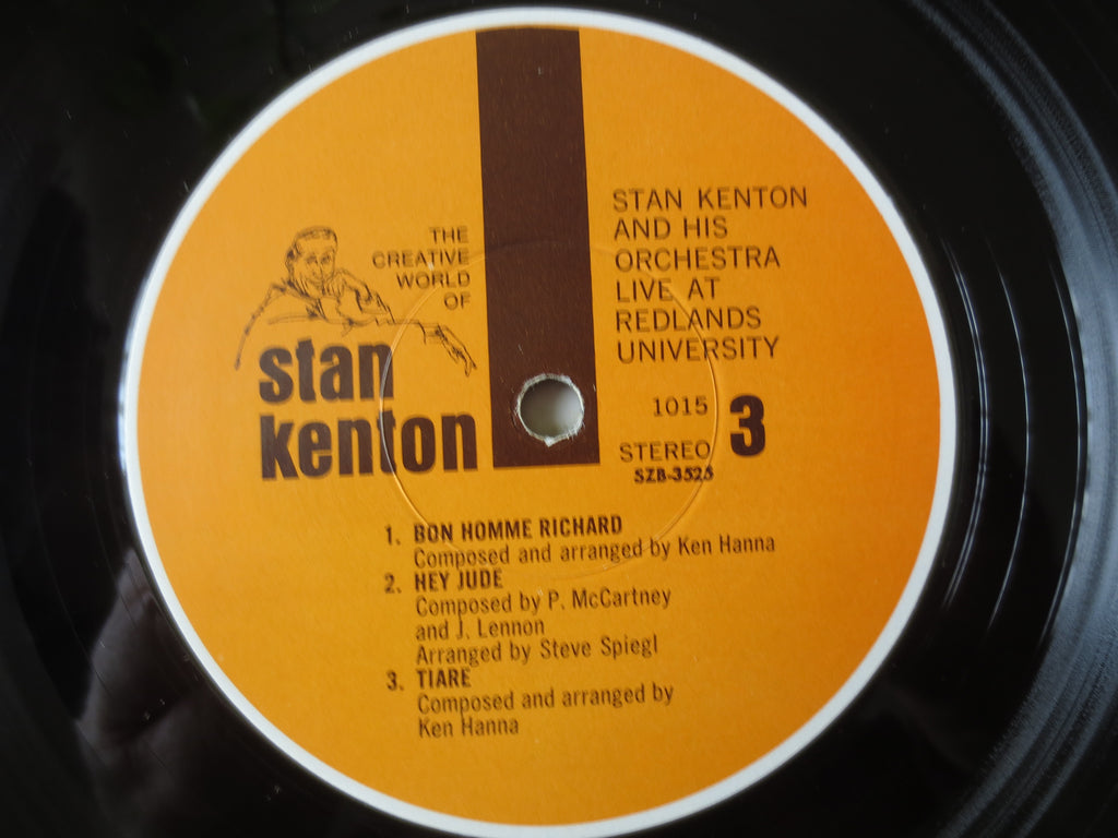 Stan Kenton & His Orchestra – Live at Redlands University (1970) Vinyl 2xLP — Autographed
