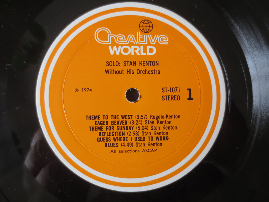 Stan Kenton – Solo (1973) Vinyl LP