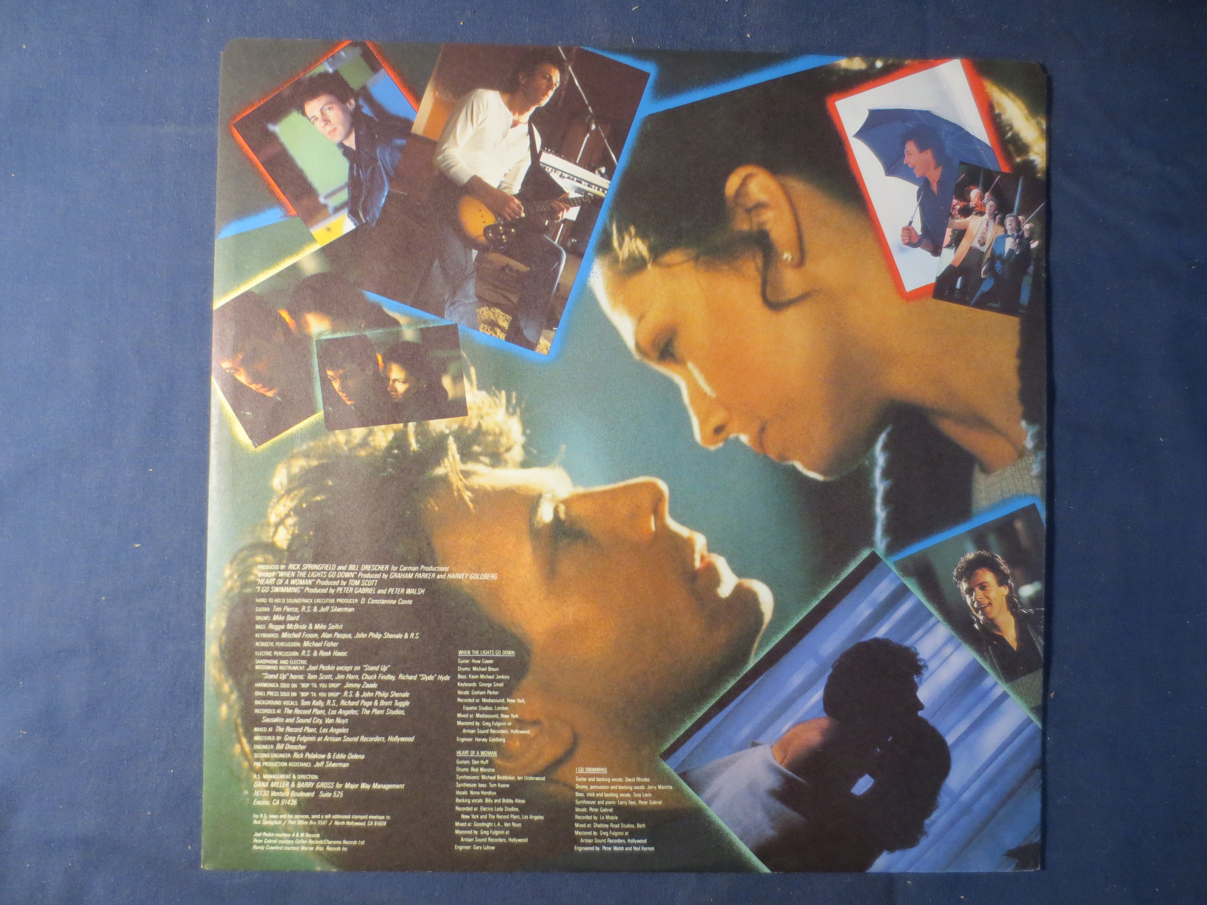 Rick Springfield – Hard to Hold (1984) Vinyl LP