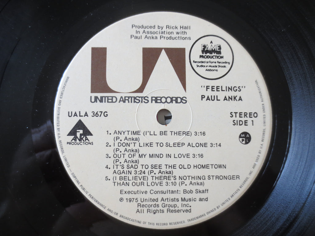 Paul Anka – Feelings (1975) Vinyl LP