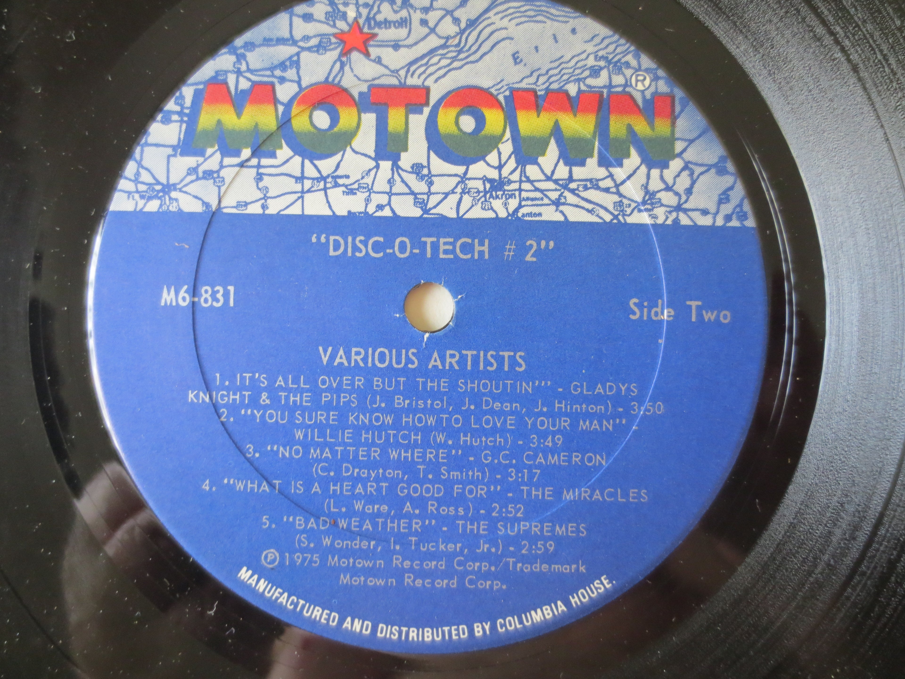 Motown Disc-O-Tech (1975) Vinyl LP