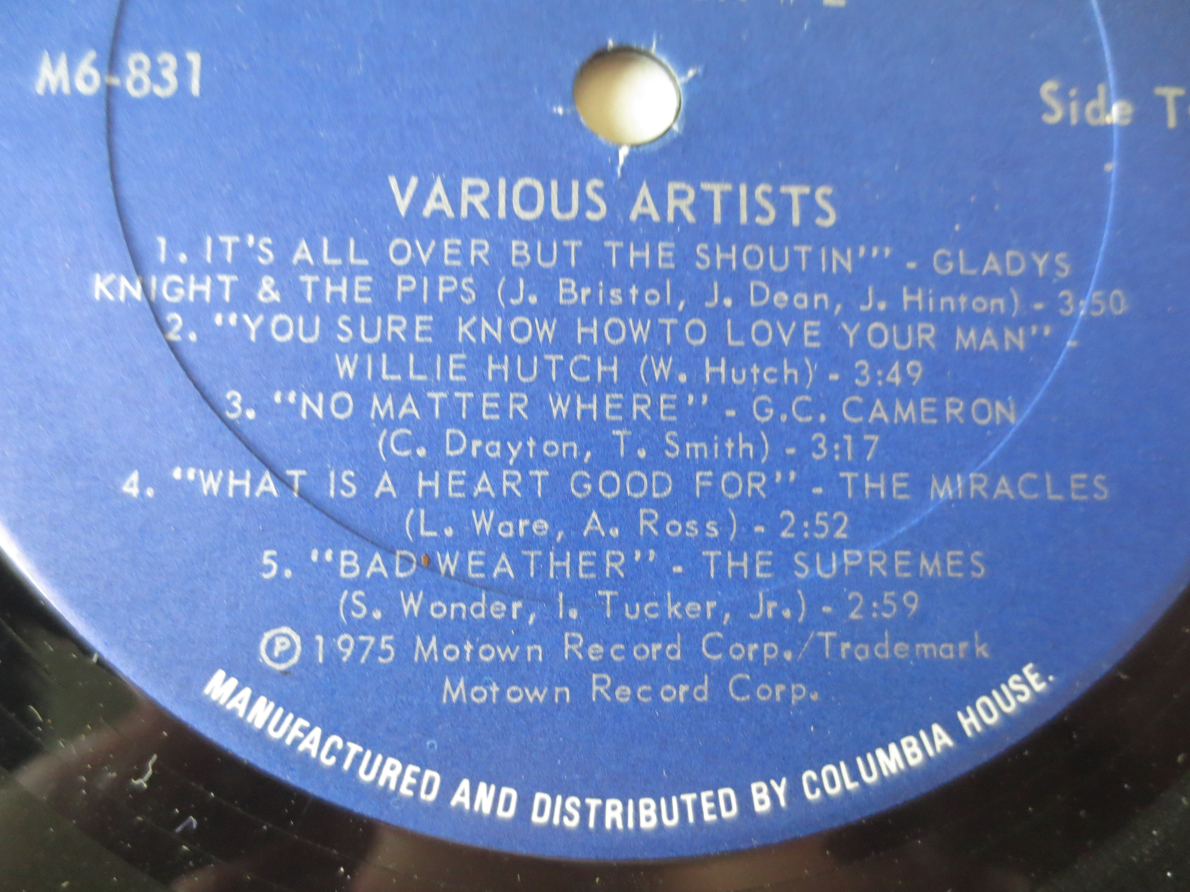 Motown Disc-O-Tech (1975) Vinyl LP