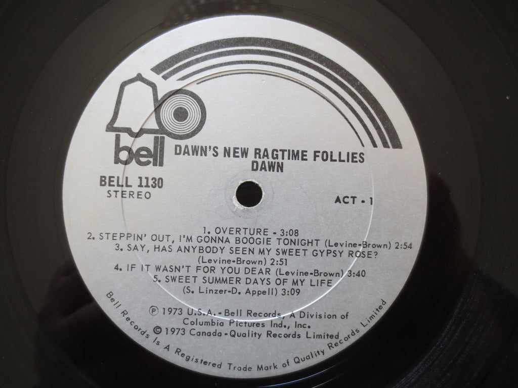 Tony Orlando & Dawn – New Ragtime Follies (1973) Vinyl LP