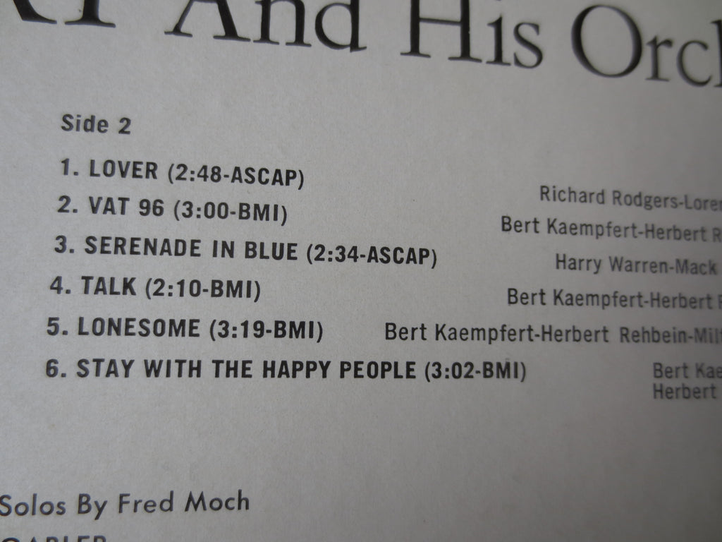 Bert Kaempfert – The World We Knew (1967) Vinyl LP