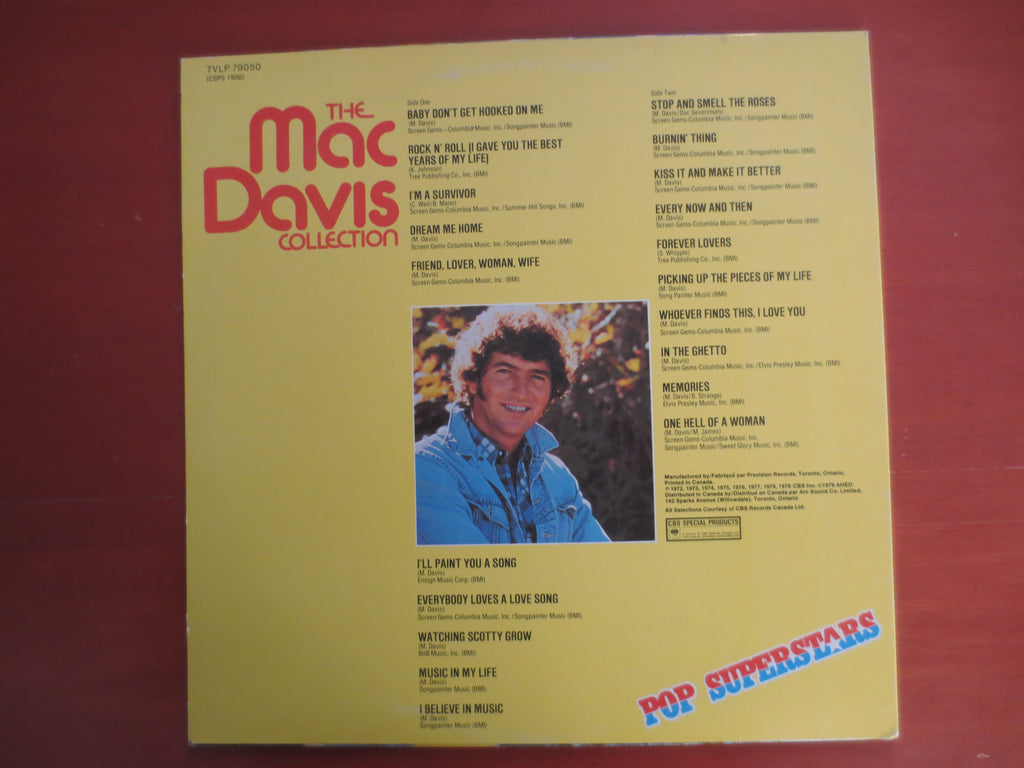 Mac Davis – The Mac Davis Collection (1979) Vinyl LP