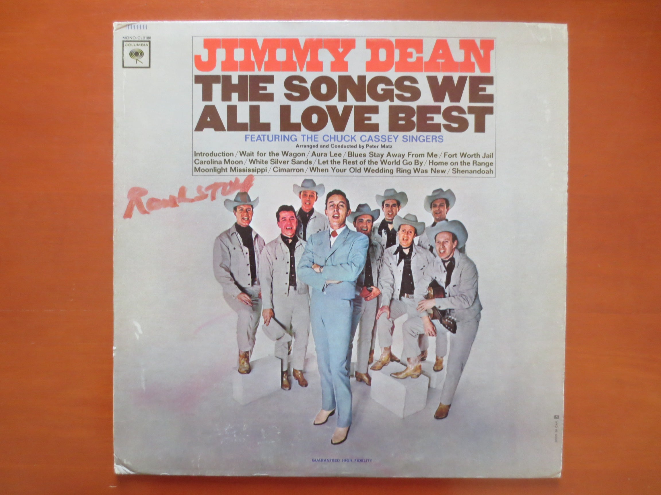 Jimmy Dean – The Songs We All Love Best (1964) Vinyl LP