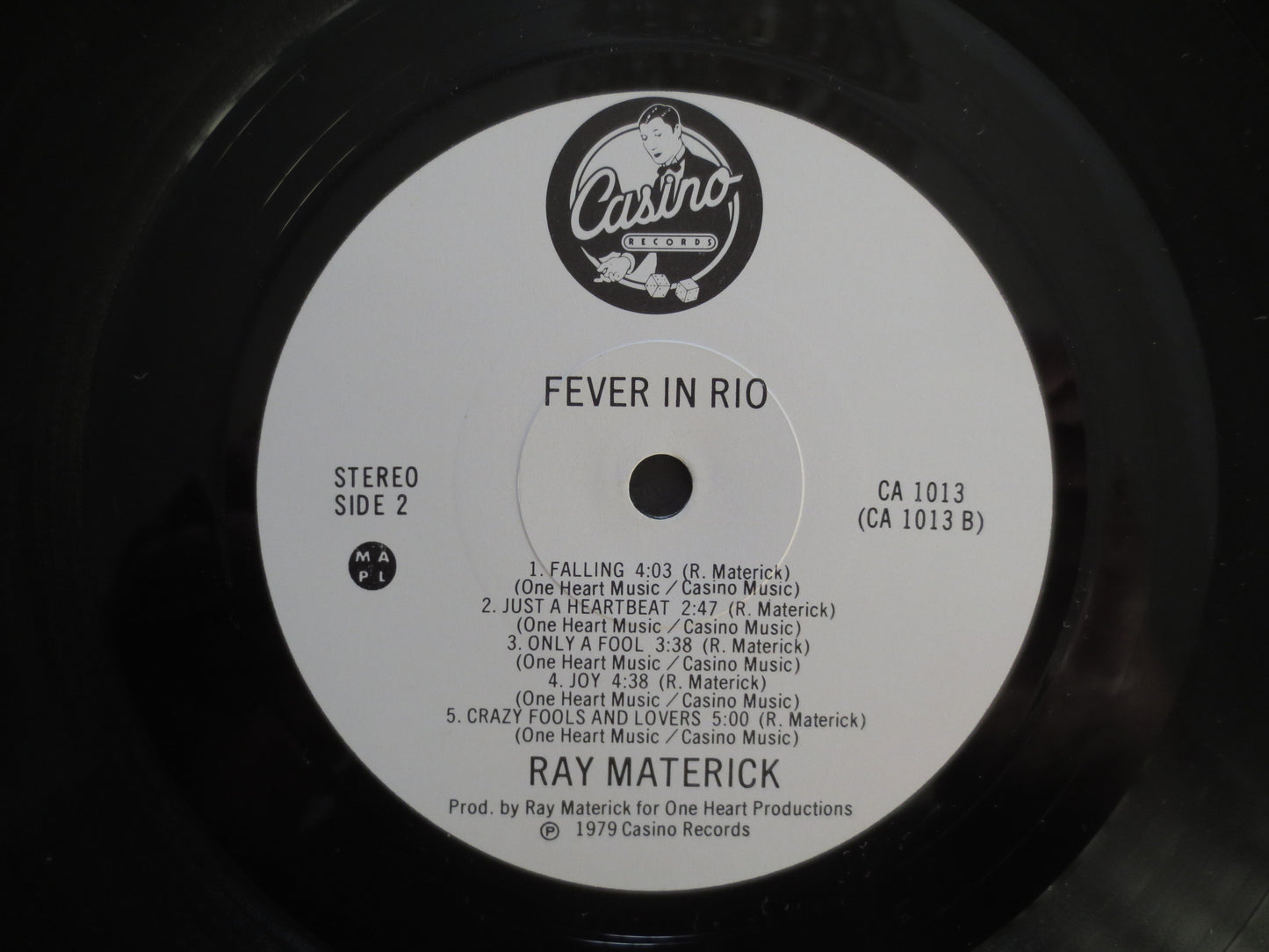 RAY MATERICK, FEVER in Rio, Ray Materick Record, Ray Materick Albums, Country Records, Vinyl Records, Vinyl, 1979 Records