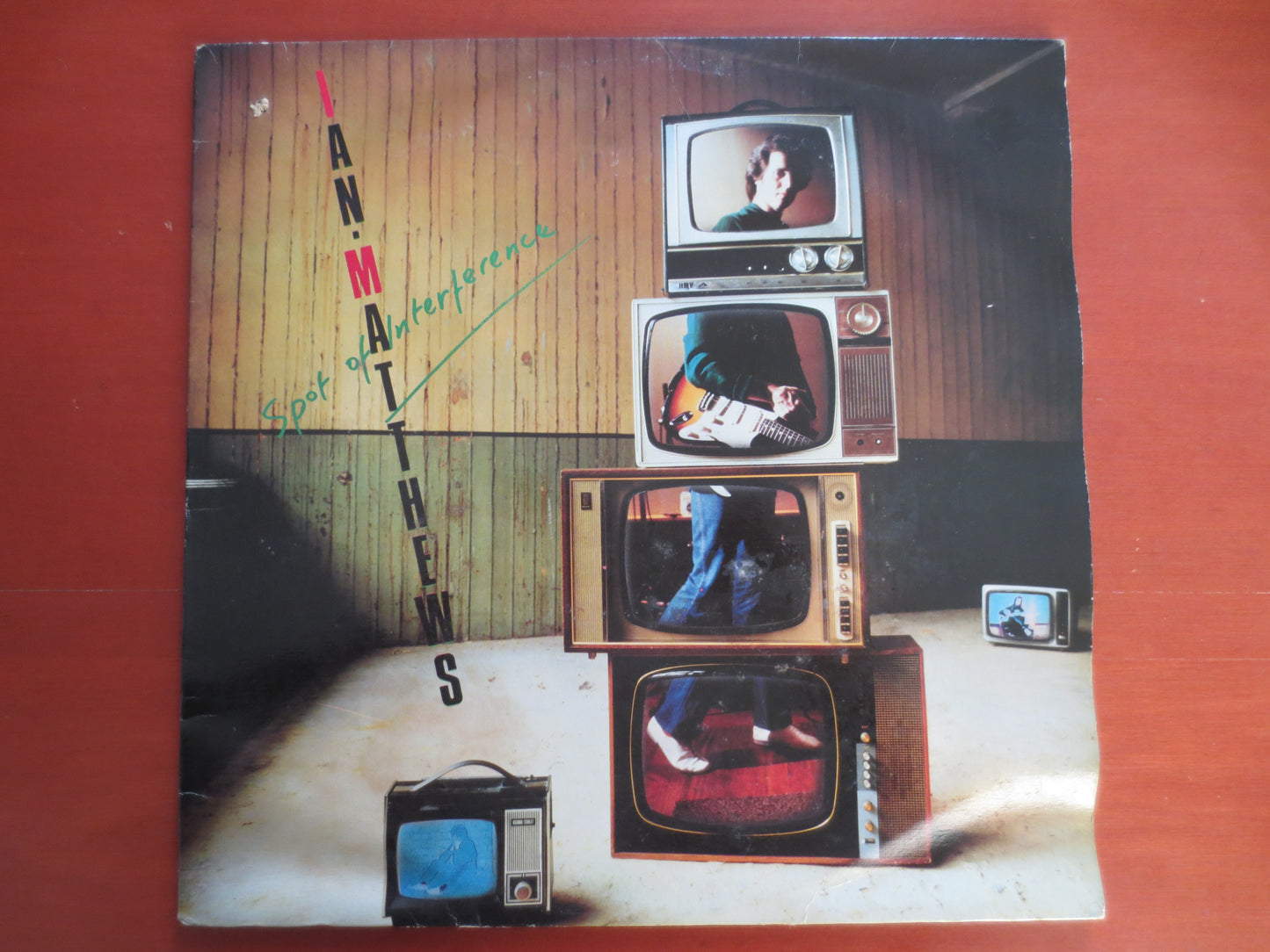 IAN MATTHEWS, Spot of INTERFERENCE, Ian Matthews Records, Vintage Vinyl, Ian Matthews Albums, Vinyl Records, 1980 Records
