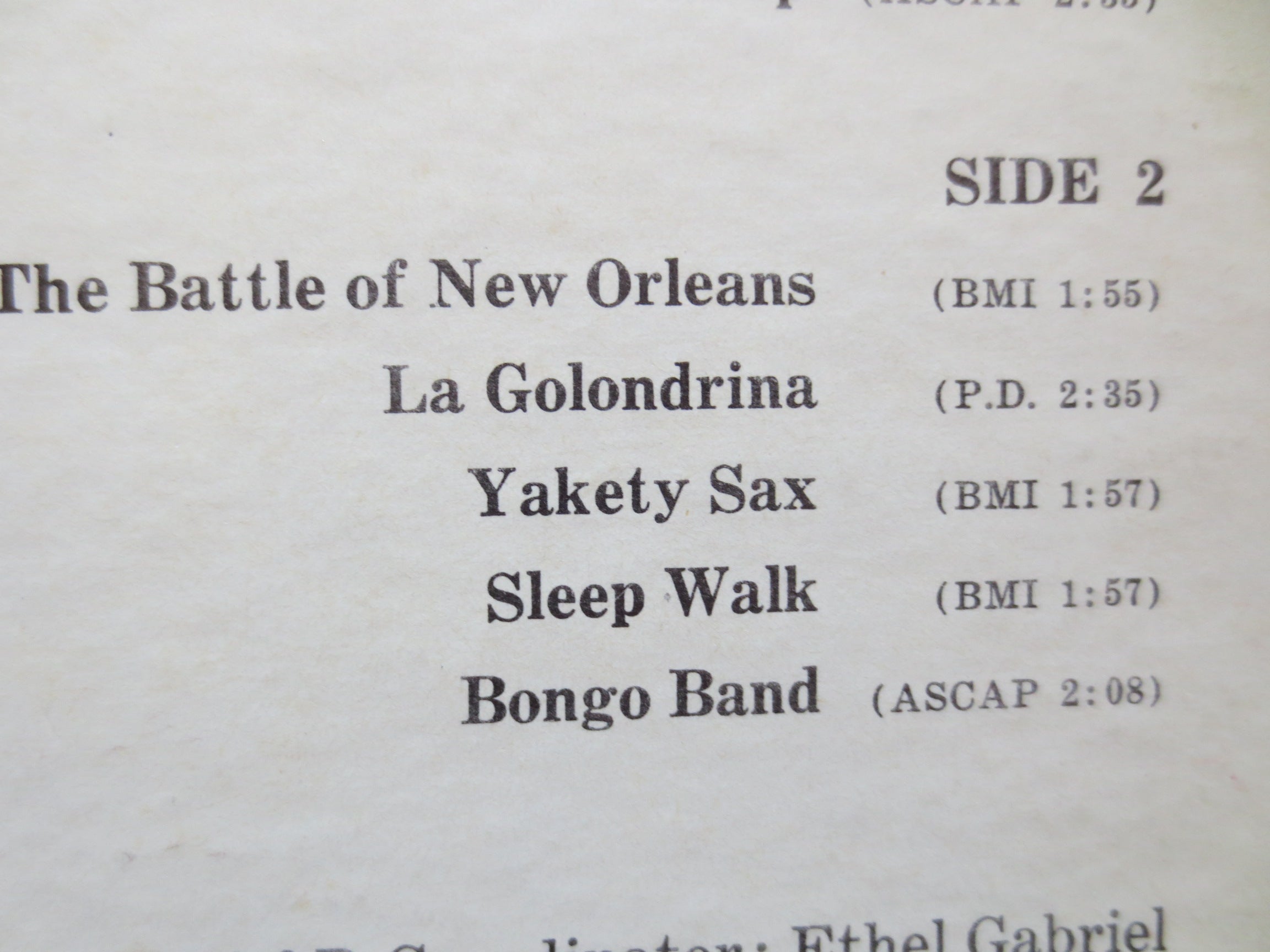 Boots Randolph – Yakety Sax Man (1964) Vinyl LP