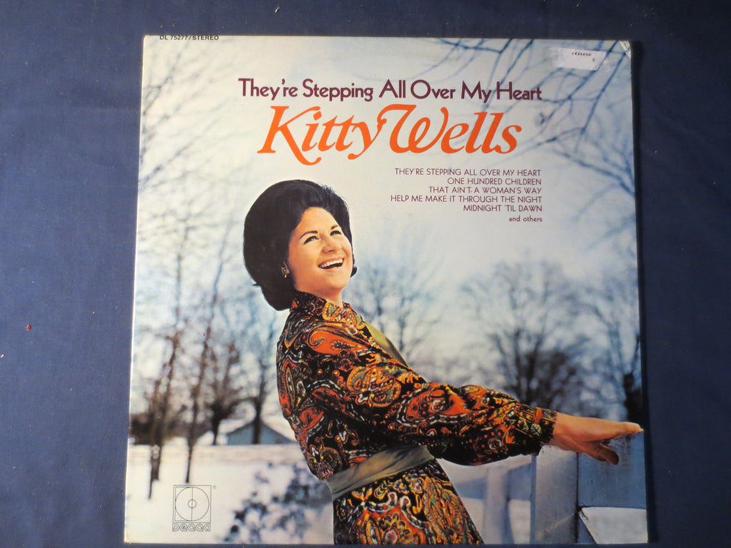 Kitty Wells – They're Stepping All Over My Heart (1969) Vinyl LP