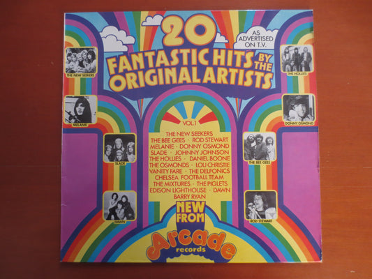 20 FANTASTIC HITS, ARCADE Records, Vintage Vinyl, Slade Records, The Piglets Records, Vinyl Records, Vinyl, 1972 Records
