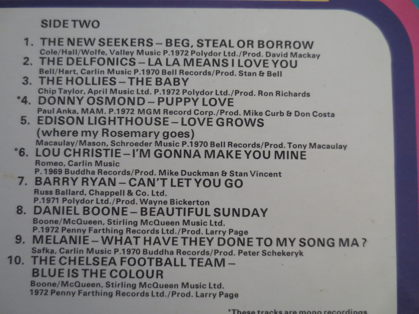 20 FANTASTIC HITS, ARCADE Records, Vintage Vinyl, Slade Records, The Piglets Records, Vinyl Records, Vinyl, 1972 Records