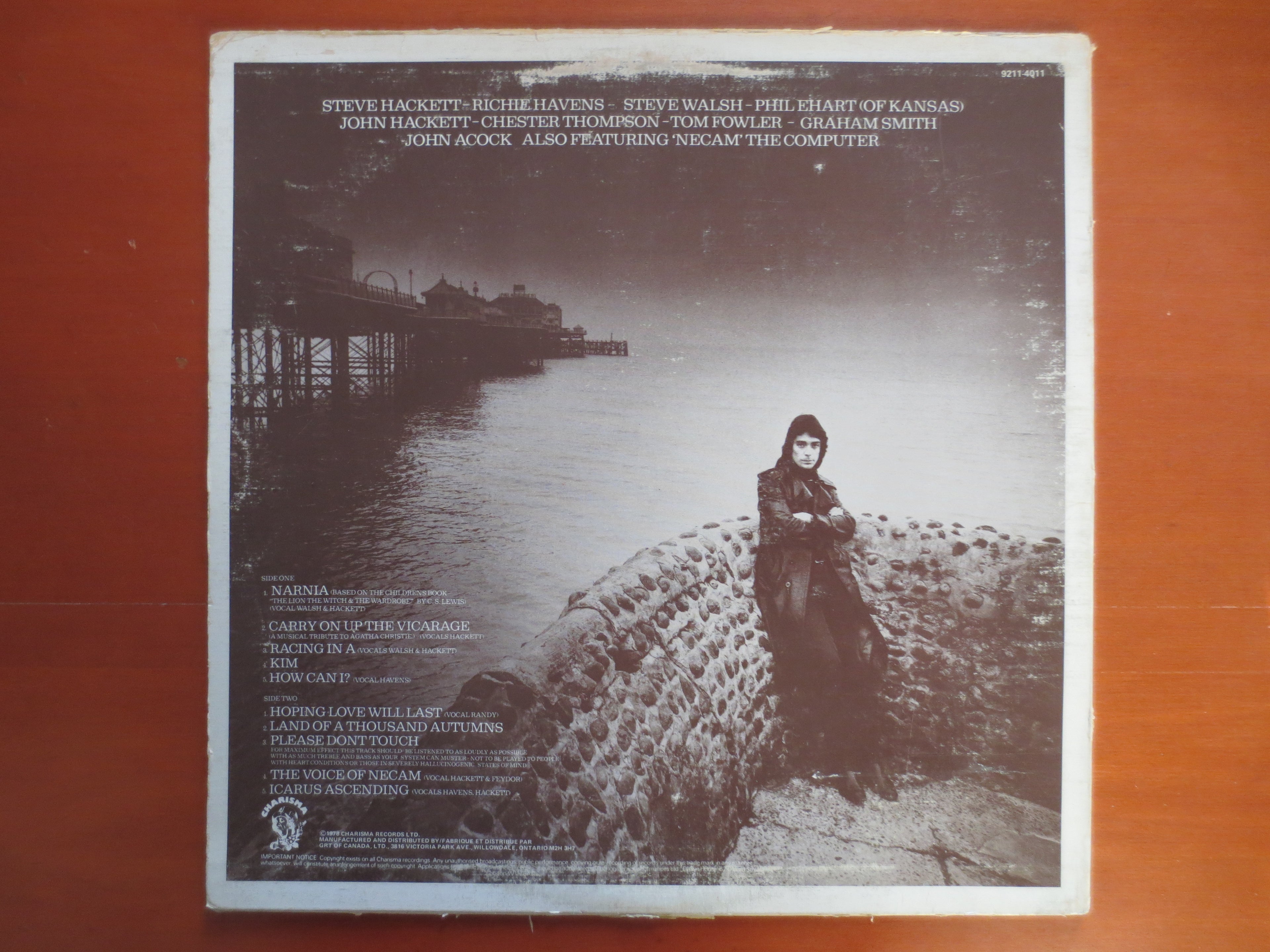 Steve Hackett – Please Don't Touch (1978) Vinyl LP