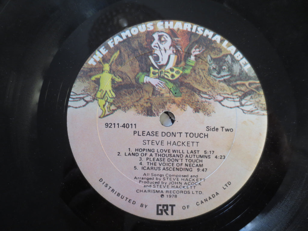 Steve Hackett – Please Don't Touch (1978) Vinyl LP