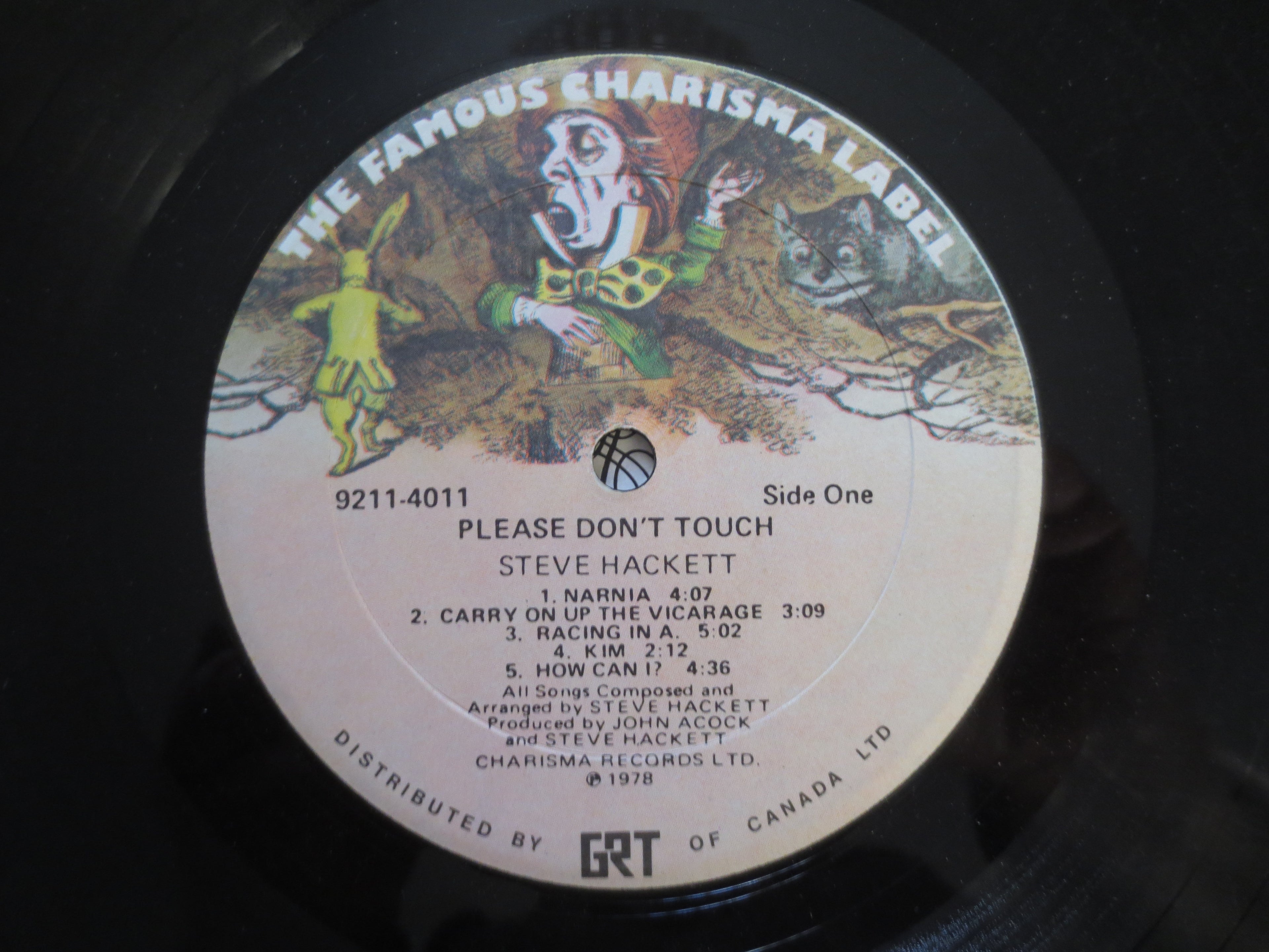 Steve Hackett – Please Don't Touch (1978) Vinyl LP