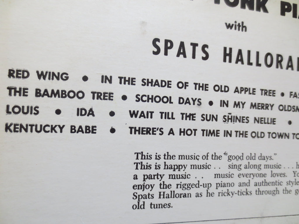 Spats Halloran – Ragtime (1959) Vinyl LP