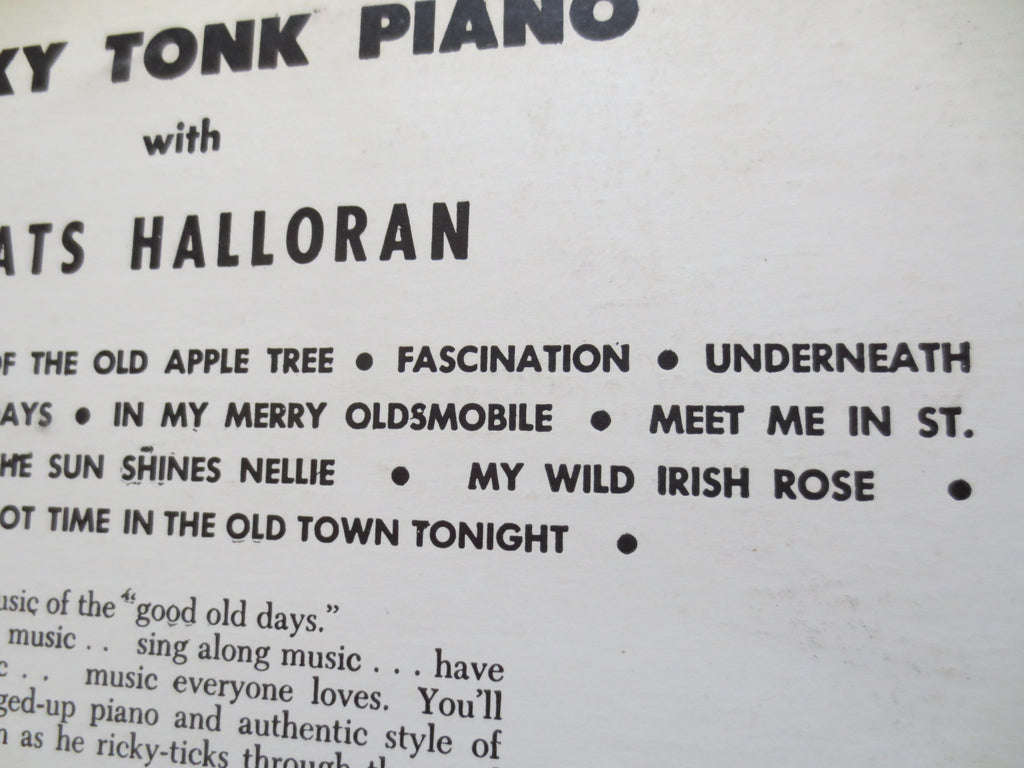 Spats Halloran – Ragtime (1959) Vinyl LP