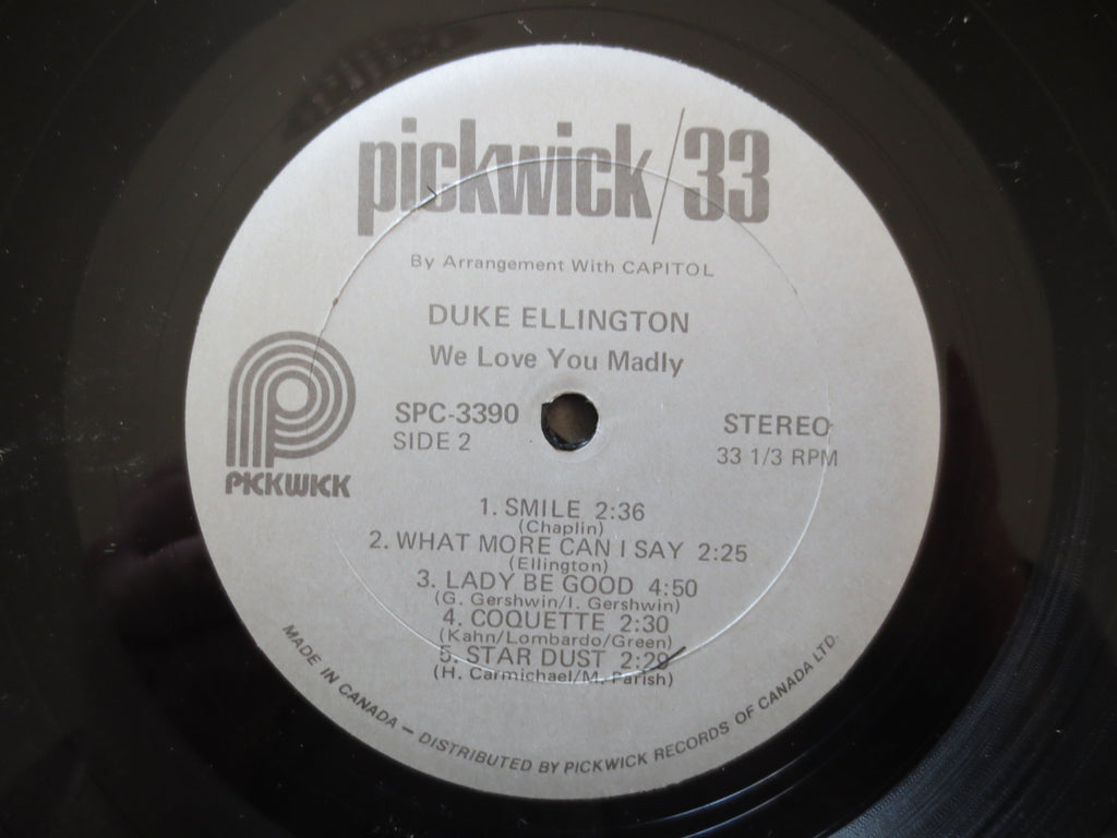 Duke Ellington – We Love You Madly (1974) Vinyl LP