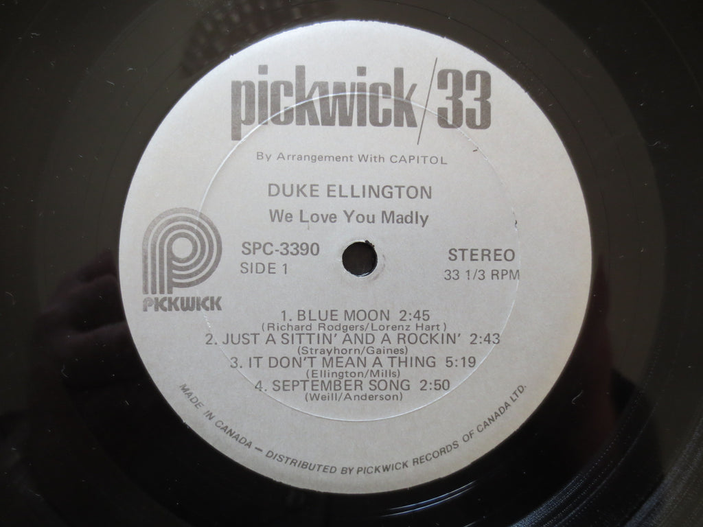 Duke Ellington – We Love You Madly (1974) Vinyl LP