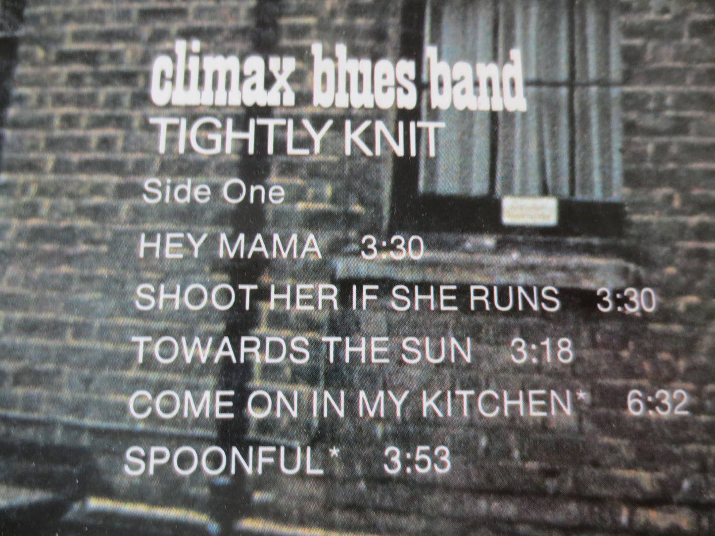 CLIMAX BLUES BAND, Tightly Knit, Blues Record, Vintage Vinyl, Record Vinyl, Record, Vinyl Record, Vinyl Lp, 1976 Records