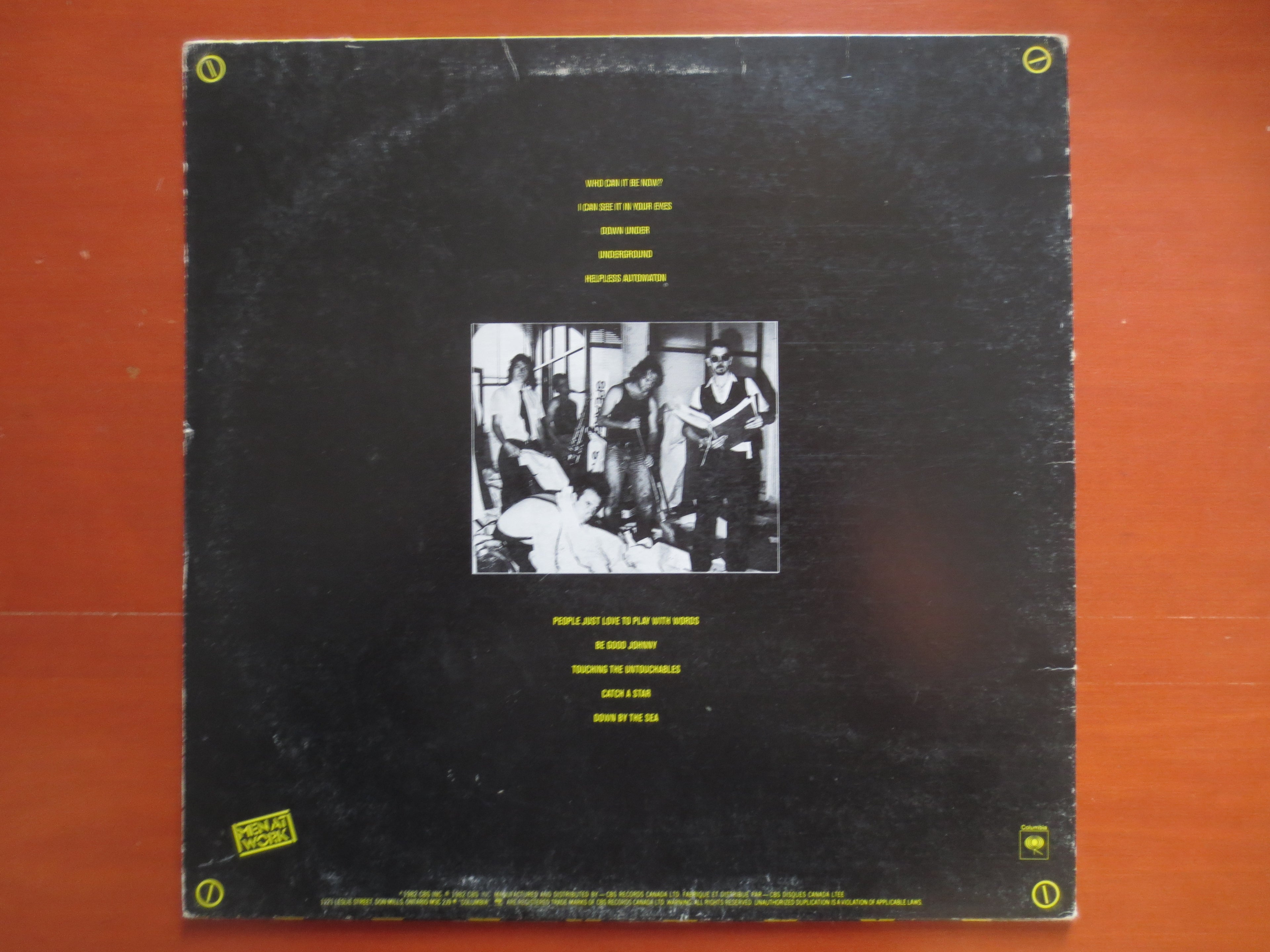 Men at Work – Business as Usual (1982) Vinyl LP