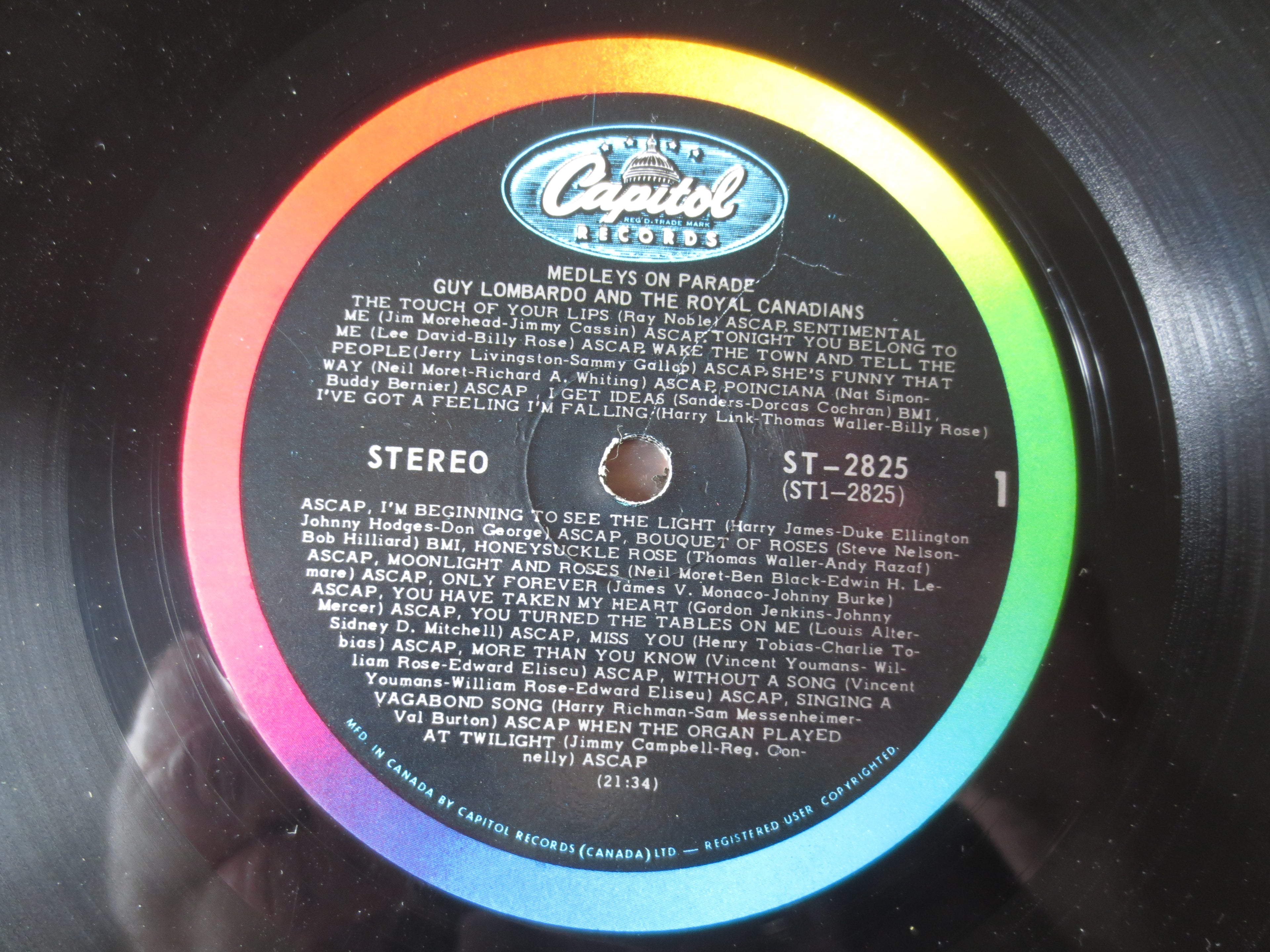 Guy Lombardo – Medleys on Parade (1968) Vinyl LP