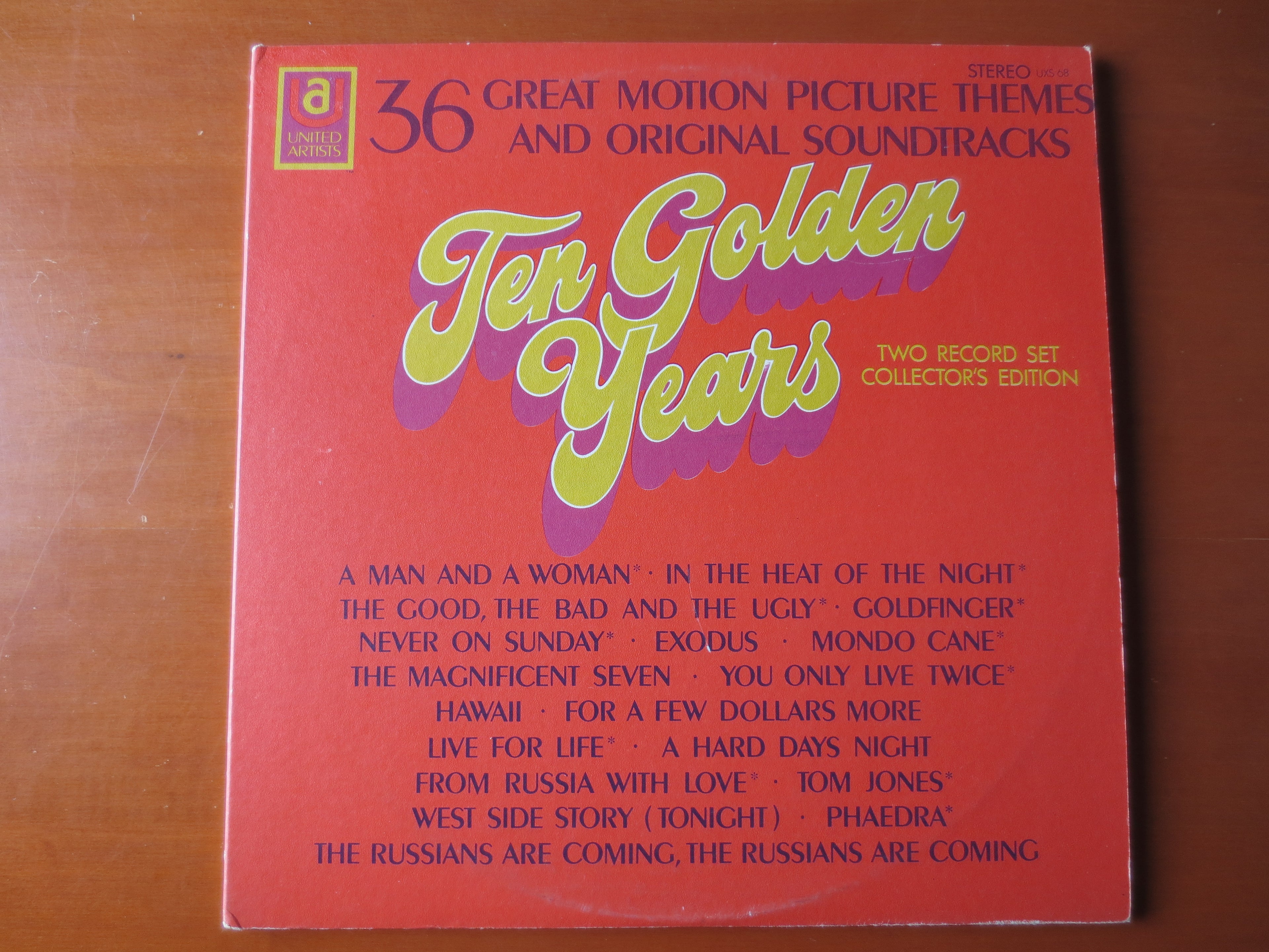 United Artists – Ten Golden Years (1968) Double Vinyl LP