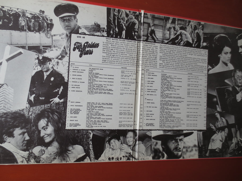 United Artists – Ten Golden Years (1968) Double Vinyl LP