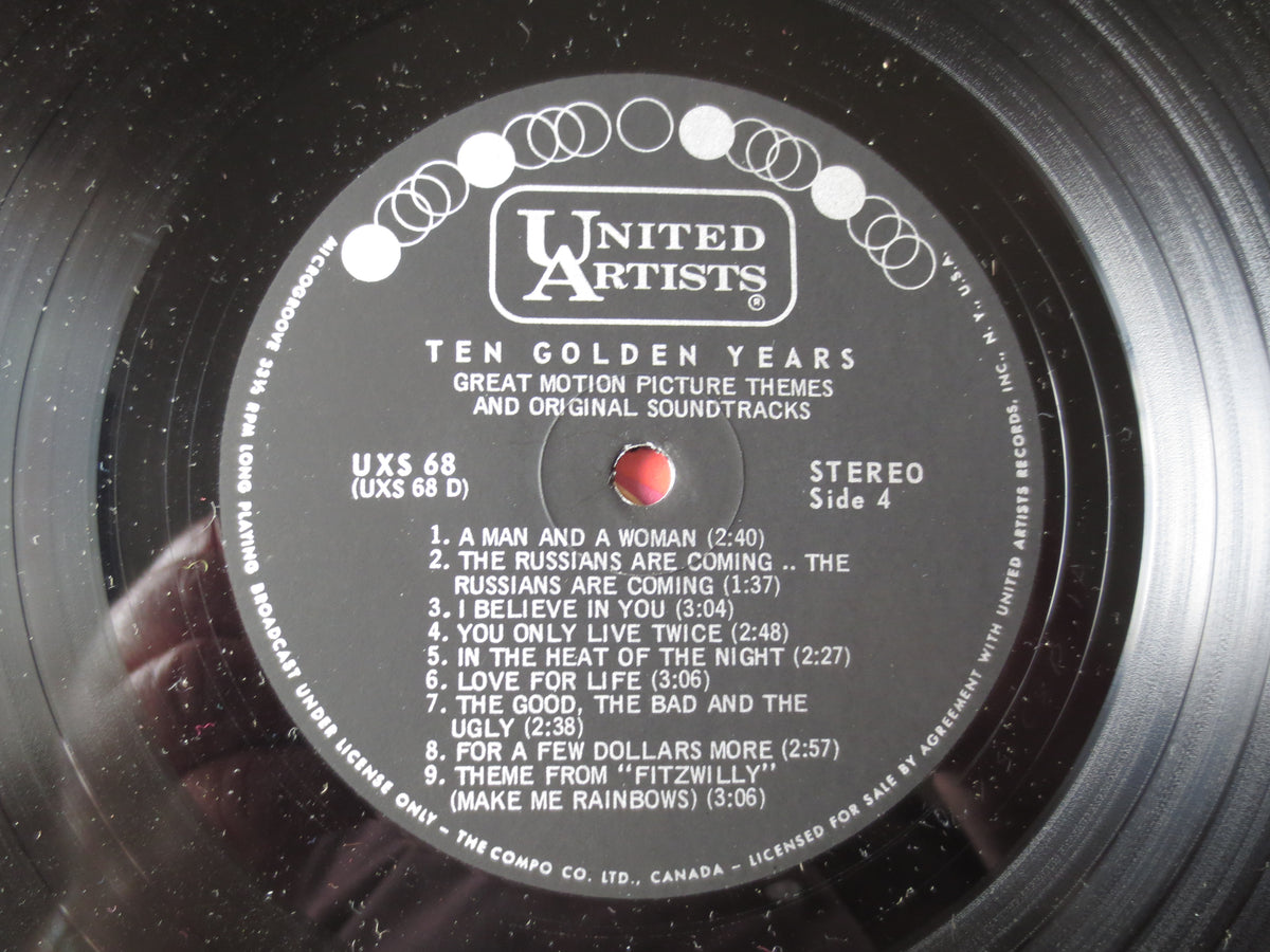 United Artists – Ten Golden Years (1968) Double Vinyl LP