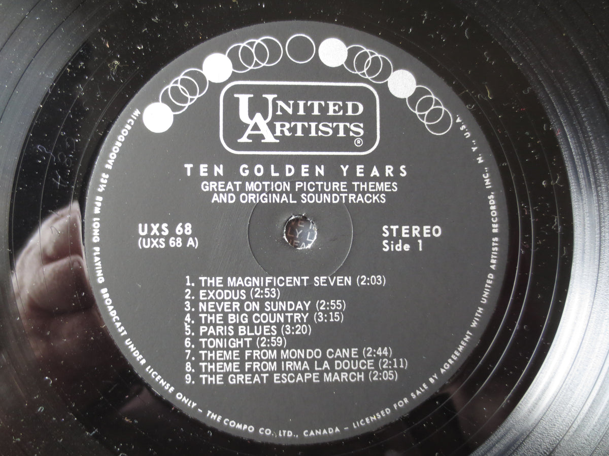 United Artists – Ten Golden Years (1968) Double Vinyl LP