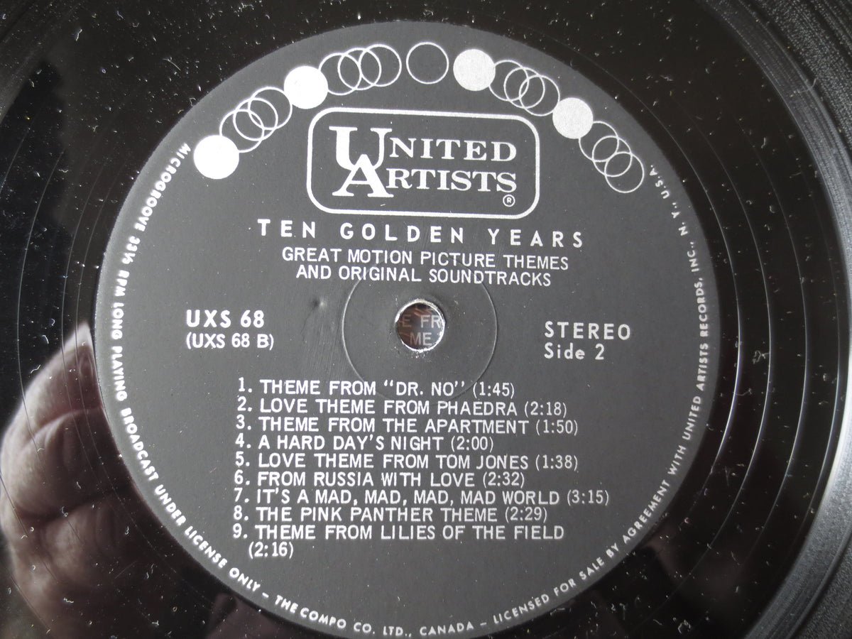 United Artists – Ten Golden Years (1968) Double Vinyl LP