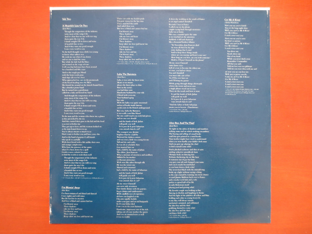 Joan Baez – Blowin' Away (1977) Vinyl LP