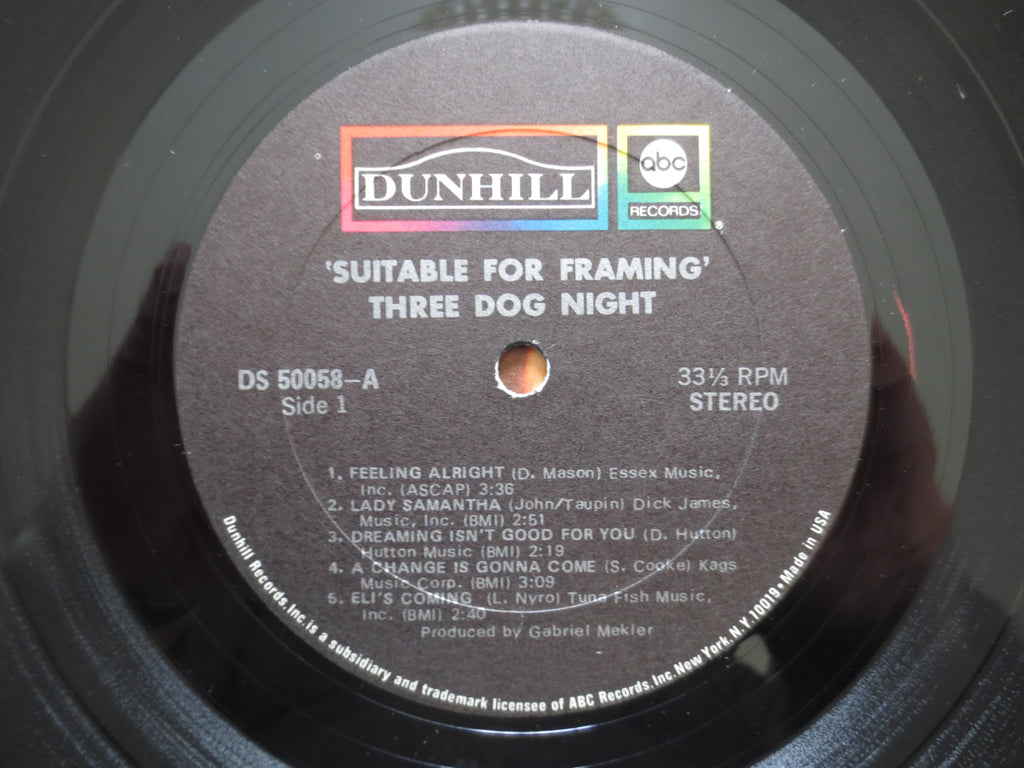 Three Dog Night – Suitable for Framing (1969) Vinyl LP