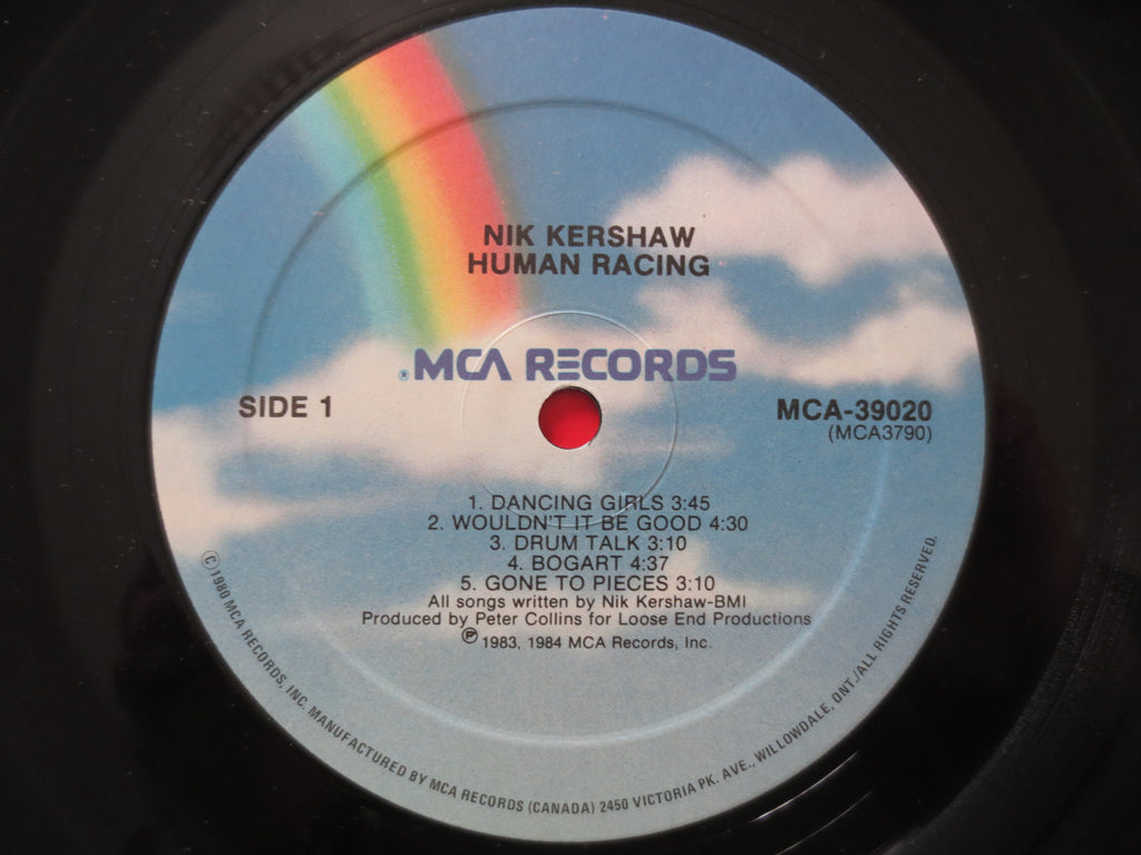 Nik Kershaw – Human Racing (1983) Vinyl LP