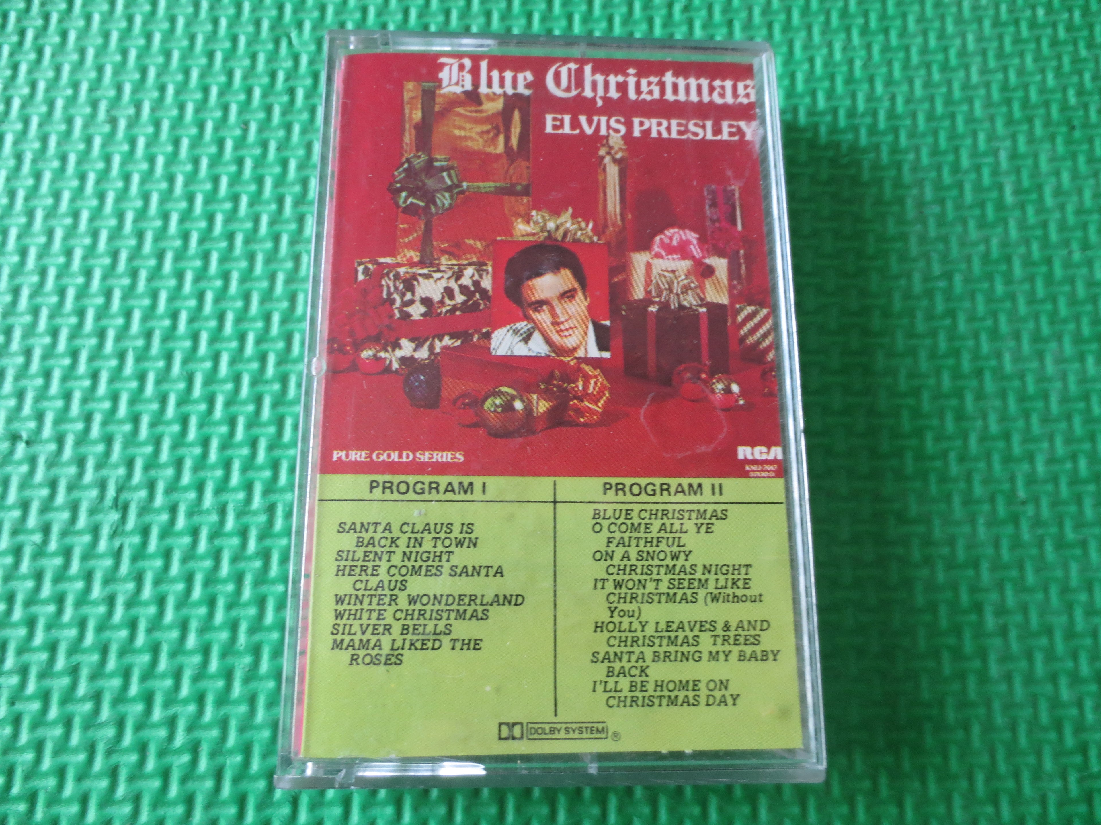 Elvis Presley – Blue Christmas (1976) Cassette