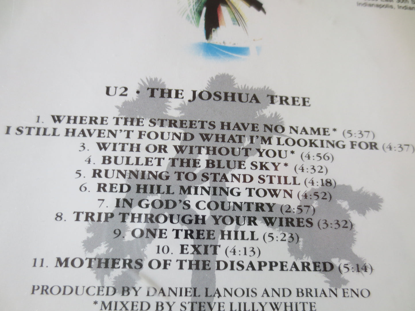 U2, The JOSHUA TREE, U2 Cd, U2 Compact Disc, U2 Album, U2 Lp, Rock Cd, Vintage Compact Disc, Rock Music Cd, 1987 Compact Discs