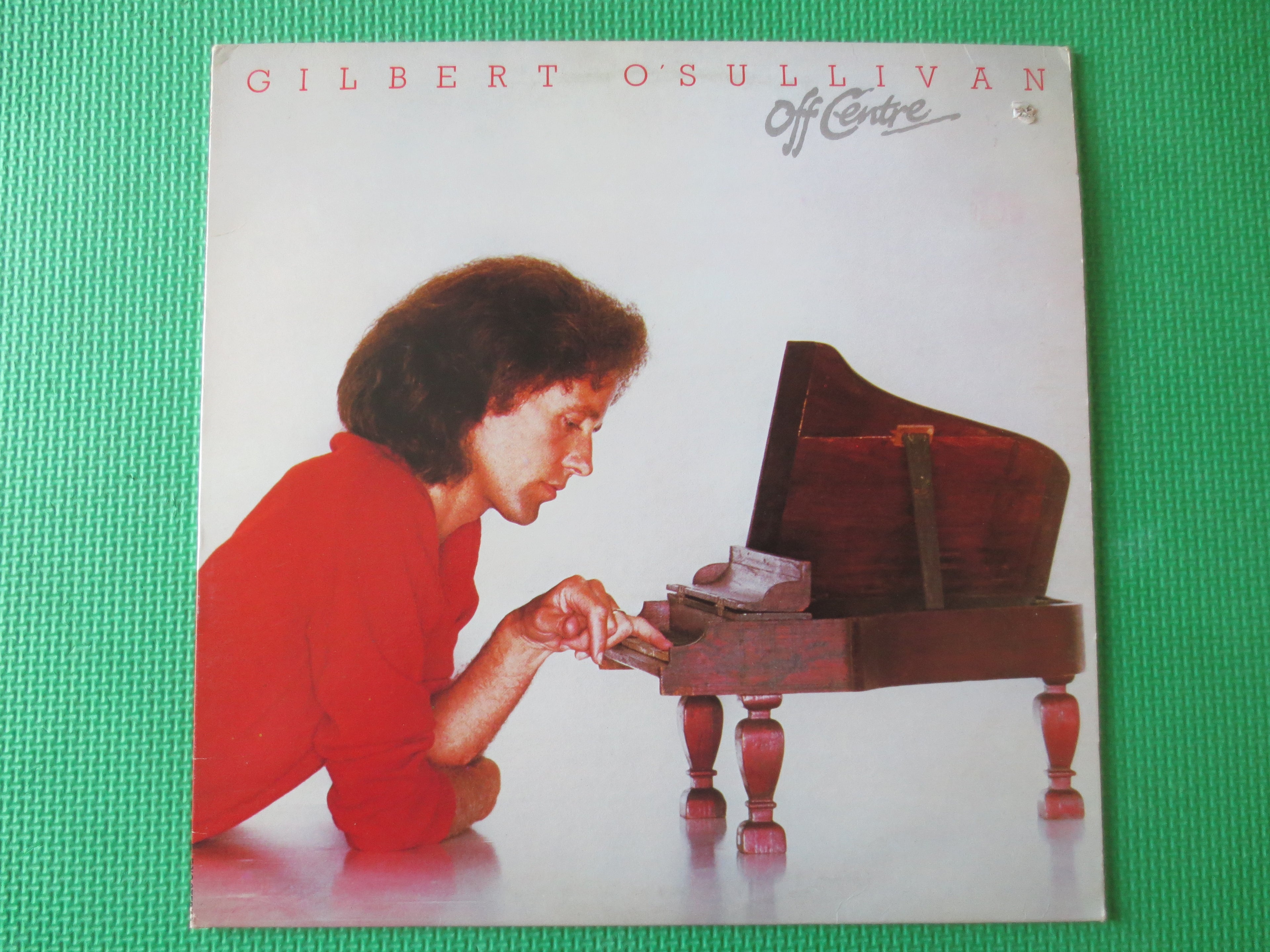 GILBERT O'SULLIVAN, Off Centre, Vintage Album, 1980 Record, Vinyl Lp