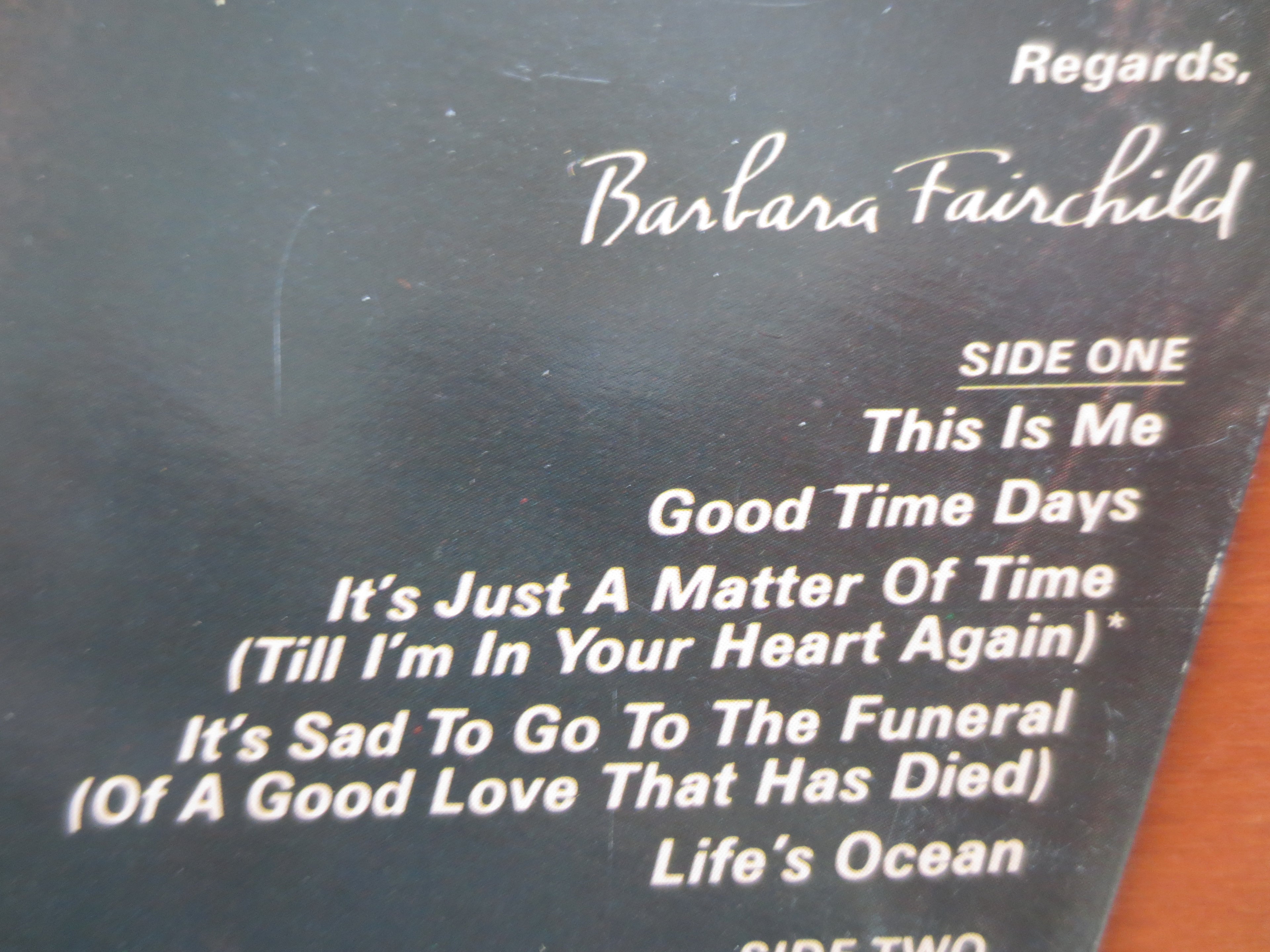 Barbara Fairchild – This Is Me! (1978) Vinyl LP
