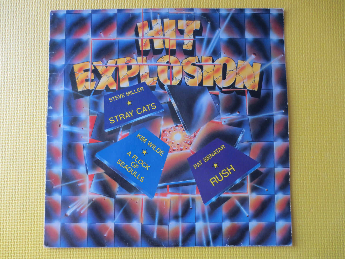 K-TEL Records, Hit EXPLOSION, K-TEL Album, Vintage Vinyl, K-Tel Lps, Stray Cats Lps, Spoons Lps, Streetheart, 1983 Records