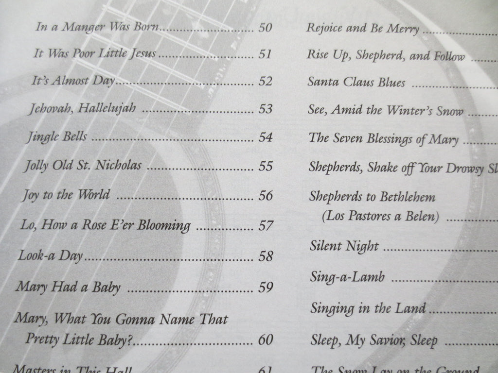 3 Chords for Christmas Guitar – Vintage Sheet Music Songbook