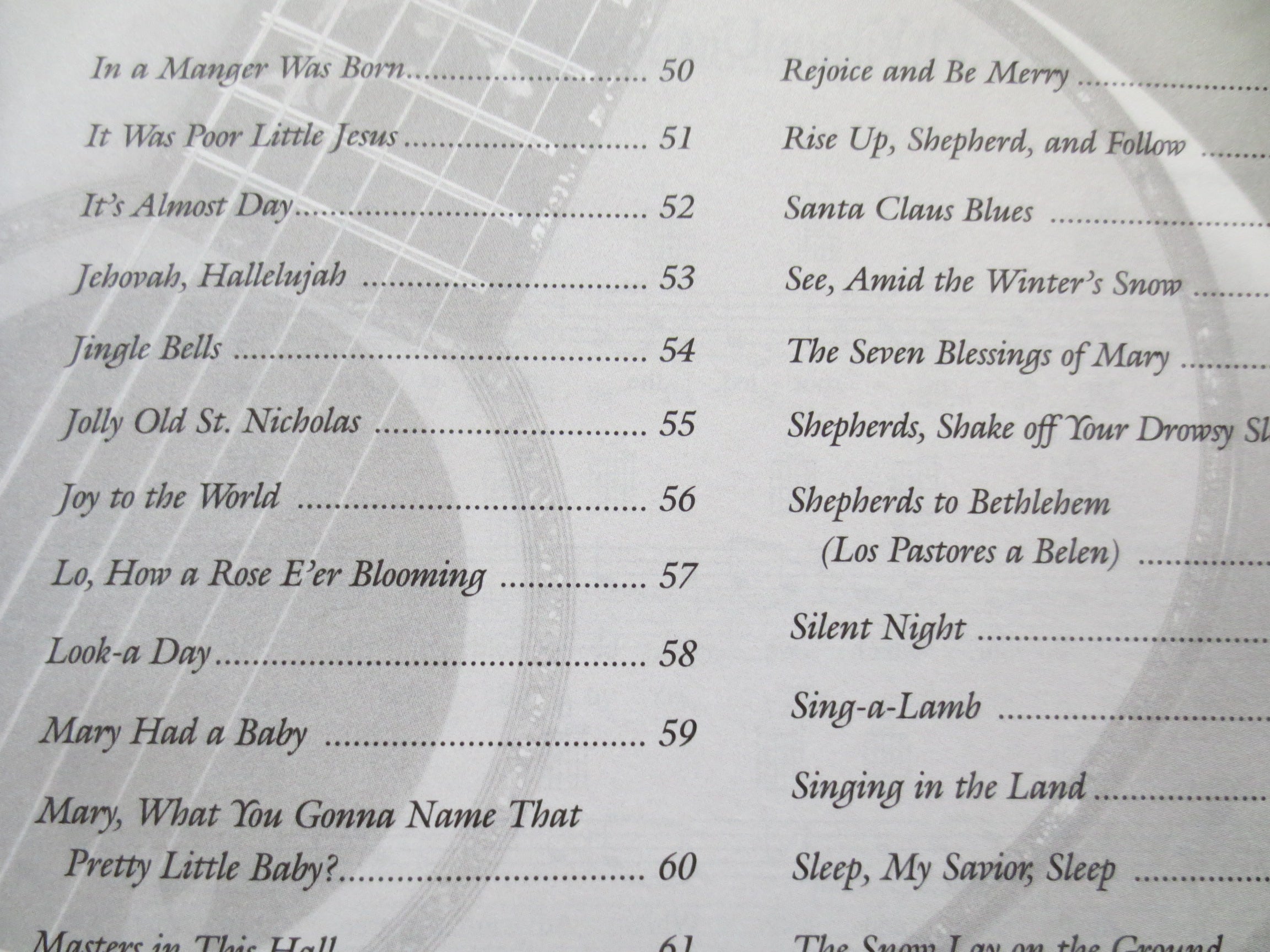 3 Chords for Christmas Guitar – Vintage Sheet Music Songbook