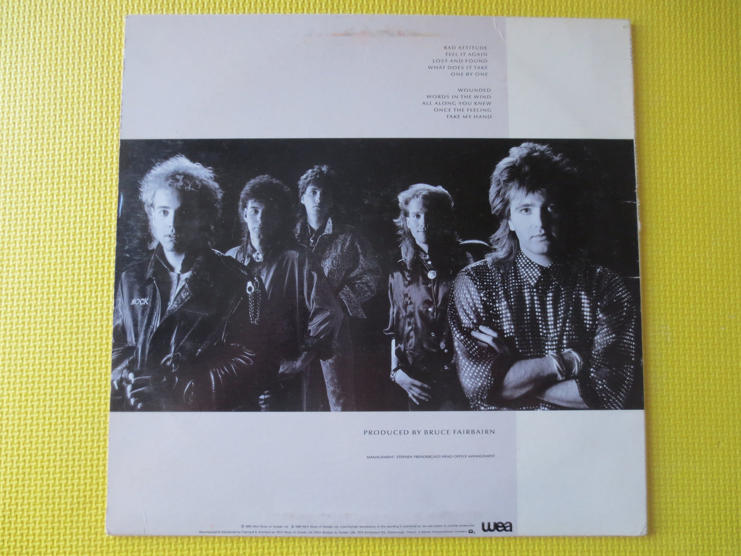 HONEYMOON SUITE, The Big PRIZE, Honeymoon Suite Lp, Rock Records, Vinyl Record, Rock Albums, Rock Lps, Vinyl Lp, 1985 Records