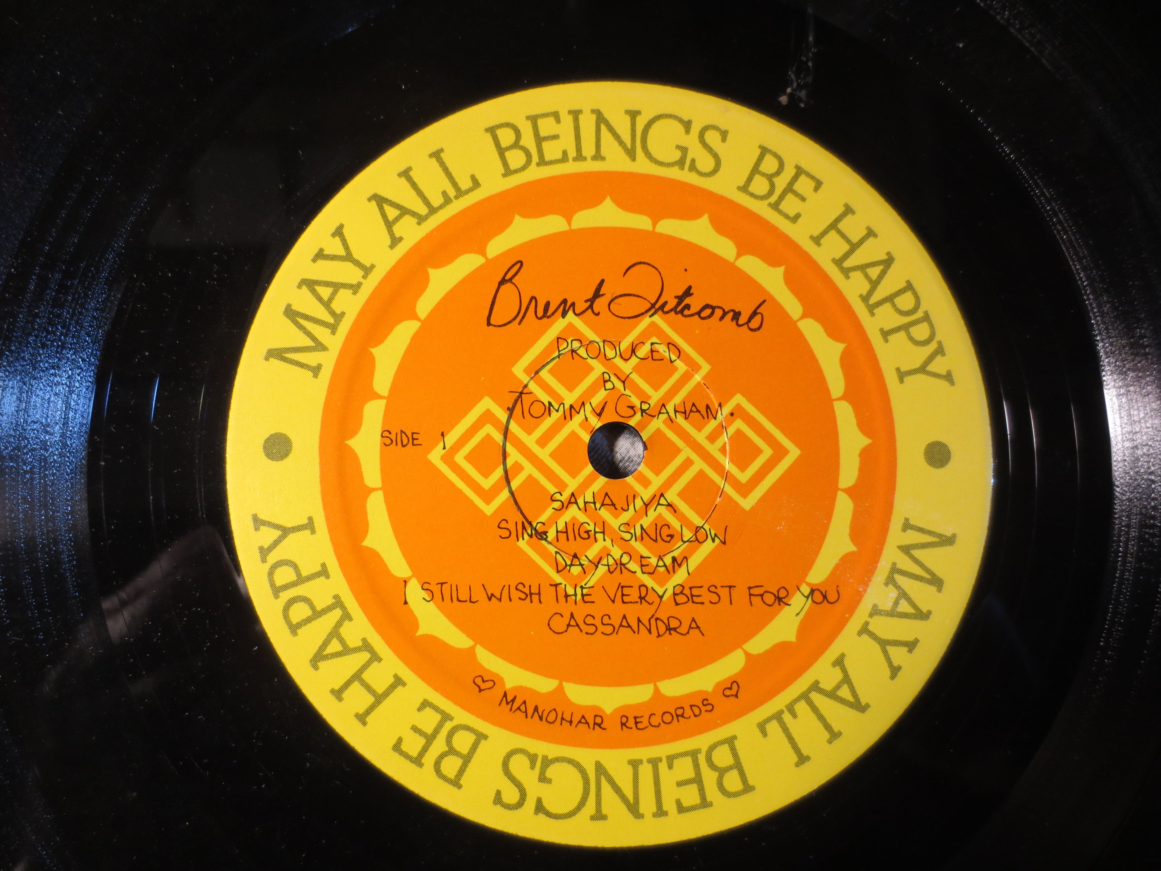 Brent Titcomb – May All Beings Be Happy (1980) Vinyl LP