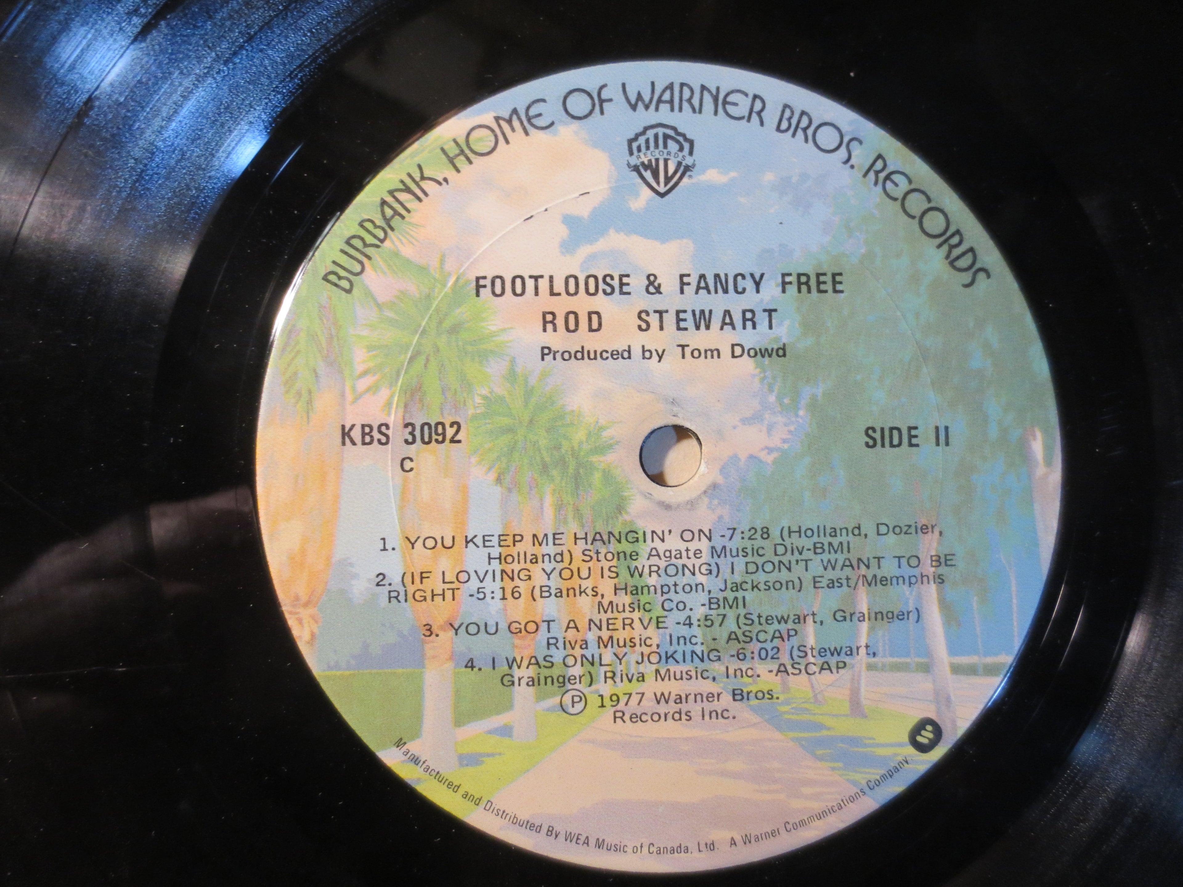 Rod Stewart – Foot Loose & Fancy Free (1977) Vinyl LP