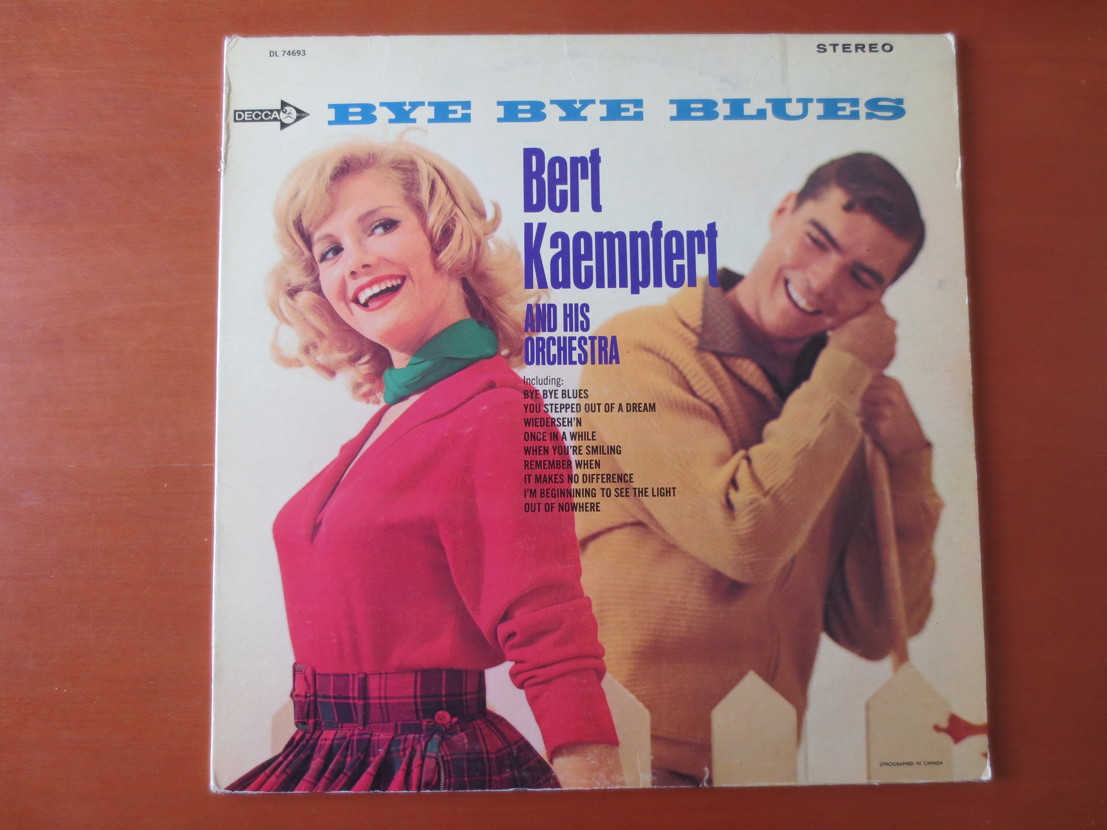 Bert Kaempfert – Bye Bye Blues (1965) Vinyl LP